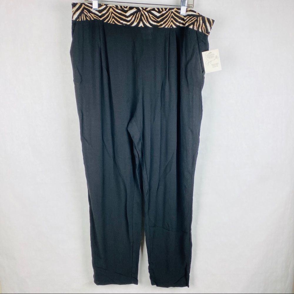 Jaclyn Smith Collection Seersucker Pants